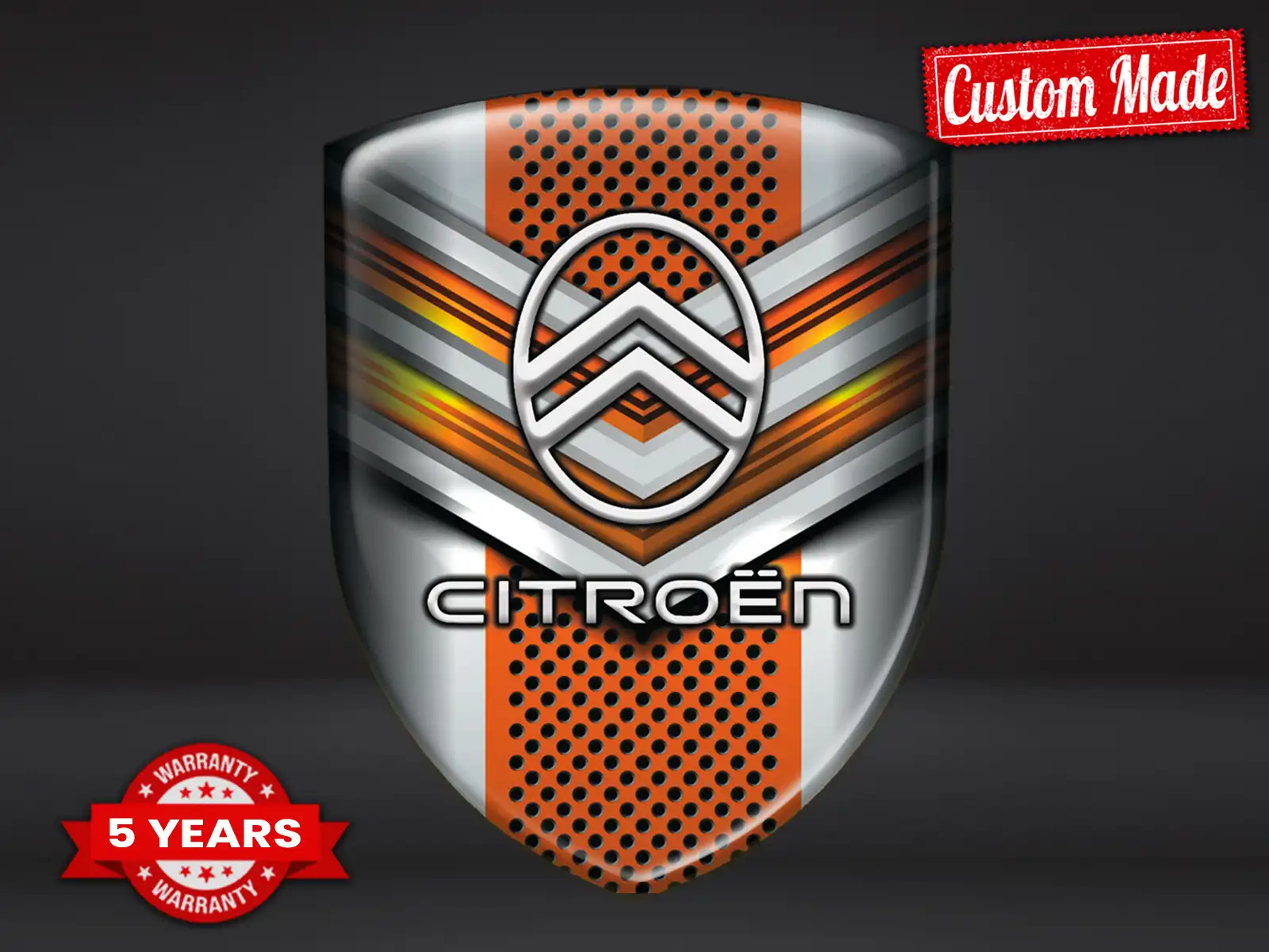 Citroen Gedruckte Logoaufkleber Pro Max Robust Elegant